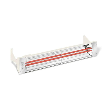 Infratech WD-Series 39-Inch 5000W Dual Element Electric Infrared Patio Heater - 480V - Biscuit - WD5048BI